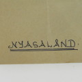 1953 Queen Elizabeth 2 coronation cover for Nyasaland - Addressed to Miss V Burnard P.O.Box 1, Cholo