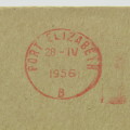 Official AA Stationery used 1956