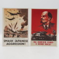 Lot of 37 Images of war unused postcards - Vintage