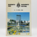 Huguenote Festival programme booklet - 8 - 17 April 1988