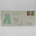 South West Africa Calvin`s Death set on First Day Cover SACC 225,226