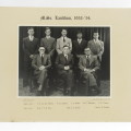 Photo of Agricultural Maters degree students of University of Stellenbosh 1953-1954 with names