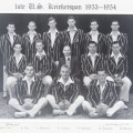 Stellenbosch University 1953/54 First Cricket team photo with names