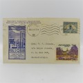 South Africa Pretoria Jacaranda Time 29/10/1940 envelope with mining stamp