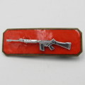SADF Marksman silver shooting badge