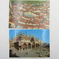 Lot of 33 Italy postcards - all vintage and all with Italian stamps