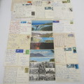 Lot of 32 South Africa postcards - all vintage and with different stamps