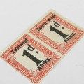 South West Africa postage due 1d SACC 9 1/2 (July 1923)