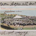 South Africa 1906 Postcard with 4 Margate scenes - some damage