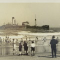 Vintage photo taken at Durban, South Beach