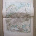 1901 Map of European Russia - on A2 - Scaled 1 : 8700 000