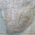 1901 Map of Southern Africa on A2 - 1 : 10 000 000 scale