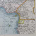 1901 Map of North Western Africa on A2 - Scale 1 : 10 000 000