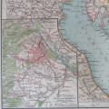 1901 Map of Austria / Hungaria on A2 - 1 : 3 000 000