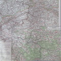 1901 Map of Sachsen Kingdom - on A2 - Scaled 1 : 500 000