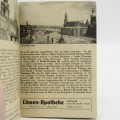 1938 A drive through Dresden booklet in German
