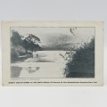 Swaziland postcard of the great USUTU river posted MBABAN to Mowbray - 1908 Rare