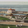 Vintage Ocean beach - Durban unused postcard