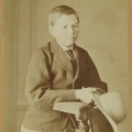 Turn of the century photo of a young man taken by SB Barnard of Cape Town