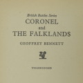 Coronel and the Falklands by Geoffrey BennetT