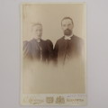 Antique large photo taken in Bloemfontein early 1900`s by photographer O Monnig. - Photo is of Husba
