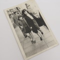 Vintage photo of 2 girls identified as EW Britz and JM Britz - probably Bloemfontein area
