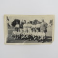 1934 photo of the Orange Free State Soccer team with names on the back