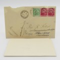 1901 Letter sent from Ladismith Cape Colony to Berlin and redirected to Hohenselihow