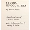 Studio encounters by Nevile Lewis 1963 first edition