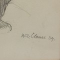 Pencil Sketch by William Lionel Clause - 1939