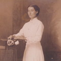 Antique photo of Daphne van der Walt - Boer War period (died in concentration camp)
