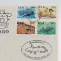 Internasional Coelacanths Trust cover signed by connected Persons on inner card