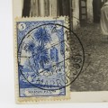 Morocco Spanish Zone postcard with 5 centimes stamp - unused