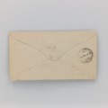 Mexican pre-printed postage envelope used October 3, 1901 to Durango