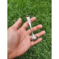 Antique 1829 silver spoon