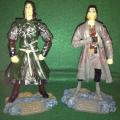 2 x Lord of The Rings Statues - +- 16cm