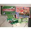 Job Lot of Vintage and Recent - Subbuteo Table Soccer sets and pieces - See pics