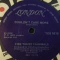 Seven Single - FYC Fine Young Cannibals - Ever Fallen In Love / Couldn't Care More