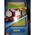 Thomas & Friends - Rosie + 2 Carriages  Motorized Railway Track Master System- TOMY