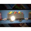 Thomas & Friends - Rosie + 2 Carriages  Motorized Railway Track Master System- TOMY