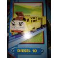 Thomas & Friends - Diesel 10 + 2 Carriages  Motorized Railway Track Master System- TOMY