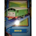 Thomas & Friends - Boco + 2 Carriages  Motorized Railway Track Master System- TOMY