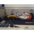 Hotwheels - Renault F1 Team R27 Giancarlo Fisichella 1:18 Scale