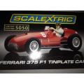 Scalextric - Ferrari 375 F1 Tinplate Limited edition  (new) 1:32 Scale