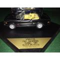 Vitesse - Fiat 124 Spider Turbo 1981 Black Metallic  - 1:43 Scale (NOS)