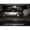 BMW Z8 - The World Is Not Enough - James Bond Car Collection no4 1:43 Scale Die Cast