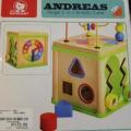 Andreas Goge 5 in 1 Activity Cube - Top Bright