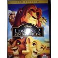 DVD - Disneys The Lion King 2 Simba's Pride