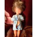 Vintage Sebino doll made in Italy +-29cm