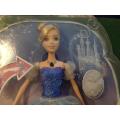 Disney Princess Cinderella Swirling Lights Doll -  Mattel (new) same size as barbie